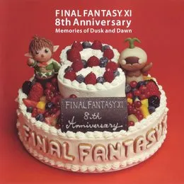 FINAL FANTASY XI 8th Anniversary - Memories of Dusk and Dawn - von 水田直志 – Album Cover