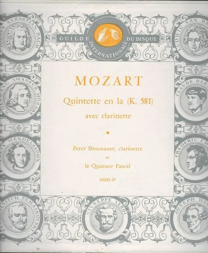 Quintette en la (K. 581) avec clarinette