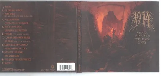 Where Fear and Weapons Meet von 1914 – Album Cover