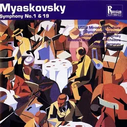Symphony no. 1 & 19 von Николай Яковлевич Мясковский – Album Cover