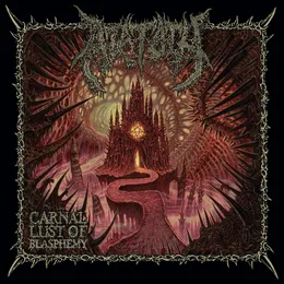 Carnal Lust of Blasphemy von Azatoth – Album Cover