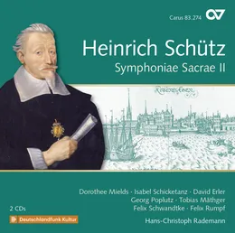 Symphoniae Sacrae II von David Erler – Album Cover