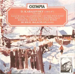 Volume 2: Piano Works von Дмитрий Борисович Кабалевский – Album Cover