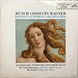 Munch Conducts Wagner von Richard Wagner – Album Cover