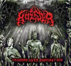 Triumph over Domination von Holder – Album Cover