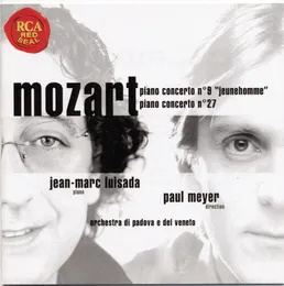 Piano Concerto no. 9 "Jeune Homme" / Piano Concerto no. 27 von Paul Meyer – Album Cover
