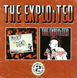 Punks Not Dead / On Stage von The Exploited – Album Cover