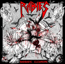 Barbaric Cleansing von Rabies – Album Cover