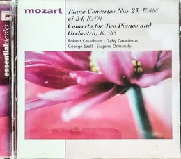 Piano Concertos Nos. 25, K.488 & 24, K.491 • Concerto For Two Pianos And Orchestra, K.365 von Eugene Ormandy – Cover