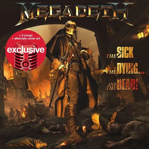 The Sick, the Dying… and the Dead! von Megadeth – Album Cover
