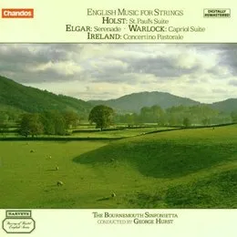 English Music for Strings von Edward Elgar – Album Cover