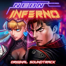 Neon Inferno Original Soundtrack von Joseph Bailey – Cover