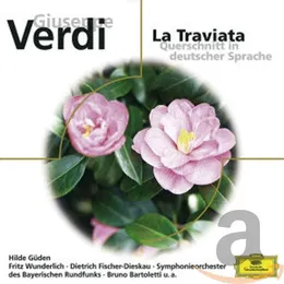 La Traviata: Querschnitt in deutscher Sprache von Hilde Güden – Album Cover