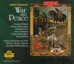 War and Peace von Галина Вишневская – Album Cover