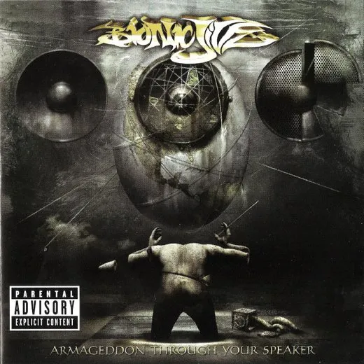 Armageddon Through Your Speaker von Bionic Jive – Album Cover
