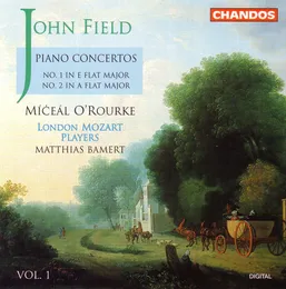 Piano Concertos: No. 1 in E-flat major / No. 2 in A-flat major von John Field – Album Cover