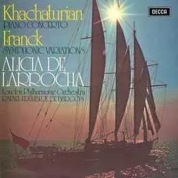 Piano Concerto / Symphonic Variations von Արամ Խաչատրյան – Album Cover