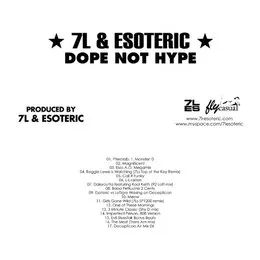 Dope Not Hype von 7L & Esoteric – Album Cover