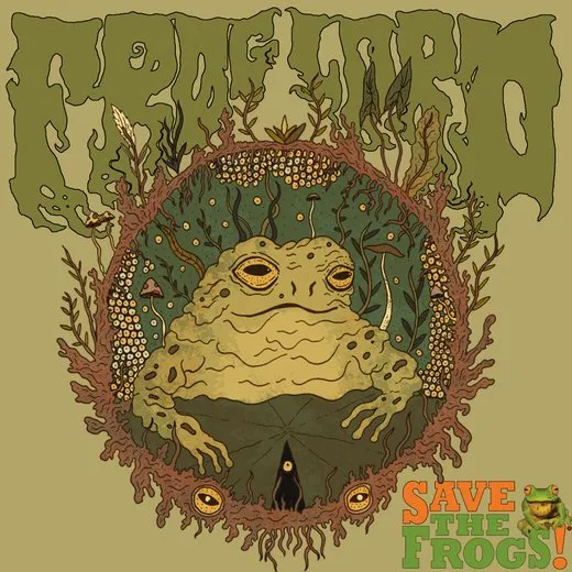 Save the Frogs von Froglord – Album Cover