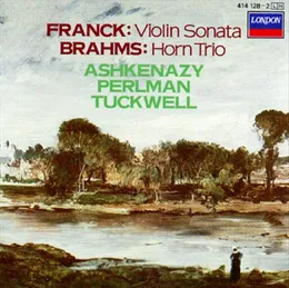 Franck: Violin Sonata / Brahms: Horn Trio von Itzhak Perlman – Album Cover