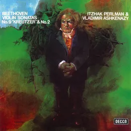 Violin Sonatas No. 9 "Kreutzer" & No. 2 von Itzhak Perlman – Album Cover