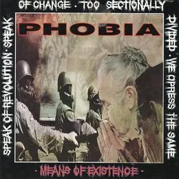 Means of Existence von Phobia – Album Cover