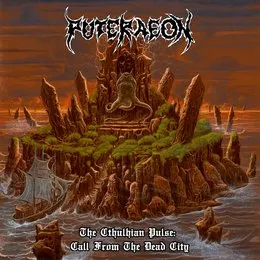 The Cthulhian Pulse: Call from the Dead City von Puteraeon – Album Cover