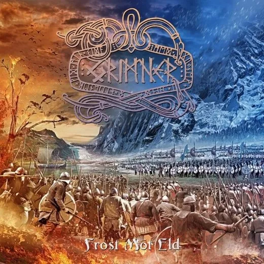 Frost mot eld von Grimner – Album Cover