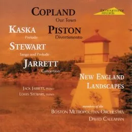 New England Landscapes von Walter Piston – Album Cover