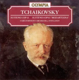 Suite no. 1, op. 43 / Suite no. 4, op. 61 “Mozartiana” von Государственный академический симфонический оркестр России – Album Cover