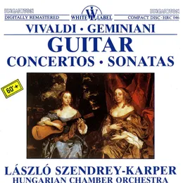 Guitar Concertos, Sonatas von László Szendrey-Karper – Album Cover