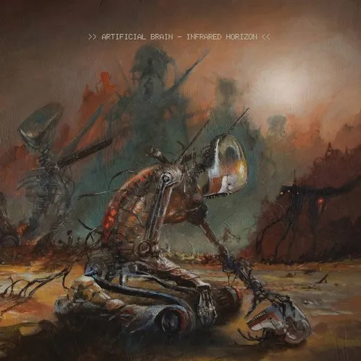 Infrared Horizon von Artificial Brain – Album Cover