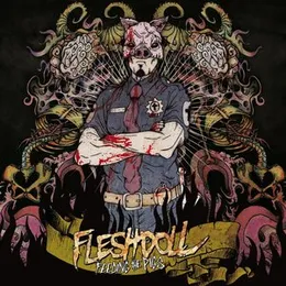 Feeding the Pigs von Fleshdoll – Album Cover