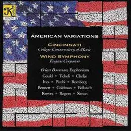 American Variations von Cincinnati Wind Symphony – Album Cover