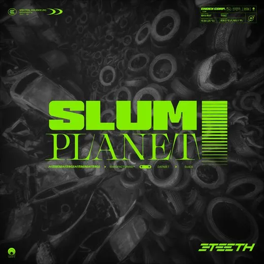 Slum Planet von 3TEETH – Album Cover