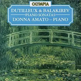 Piano Sonatas von Милий Алексеевич Балакирев – Album Cover