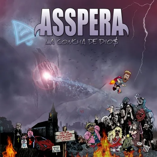 La concha de Dio$ von Asspera – Album Cover