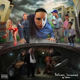 Between Somewhere von Token – Album Cover