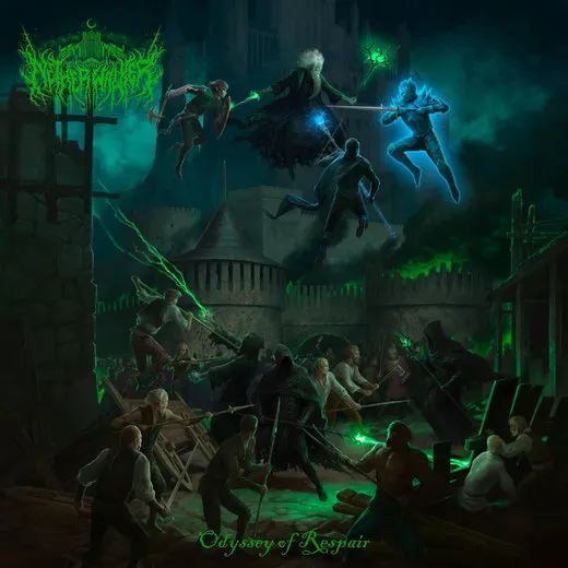 Odyssey of Respair von Netherwalker – Album Cover