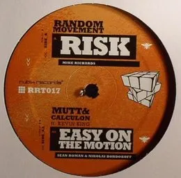 Risk / Easy on the Motion von Random Movement – Album Cover