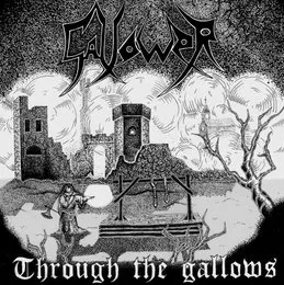 Through the Gallows von Gallower – Album Cover