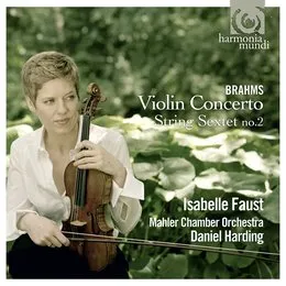 Violin Concerto / String Sextet no. 2 von Isabelle Faust – Album Cover