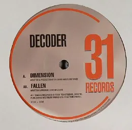 Dimension / Fallen von Decoder – Cover