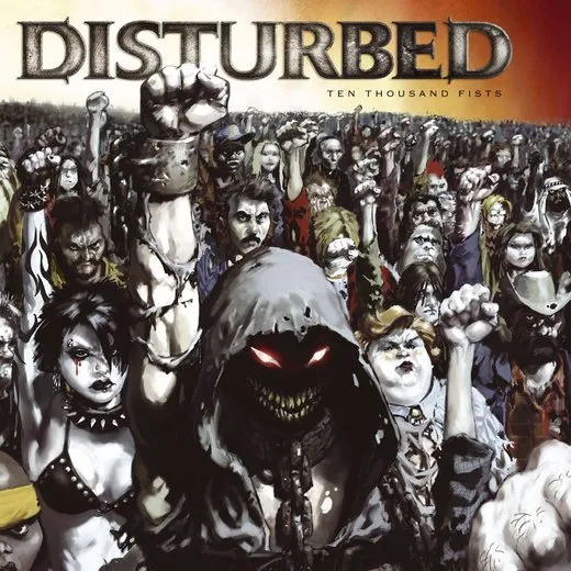 Ten Thousand Fists von Disturbed – Album Cover