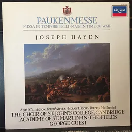 Paukenmesse von Choir of St John’s College, Cambridge – Album Cover