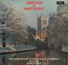 Christmas at Saint John's von Choir of St John’s College, Cambridge – Album Cover