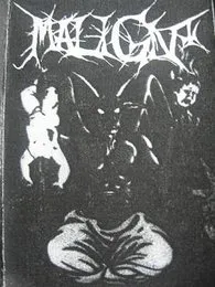 Live in Uppsala von Malign – Album Cover