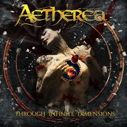 Through Infinite Dimensions von Aetherea – Album Cover