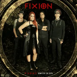 Fugaz - Simples en vivo von Fixion – Album Cover