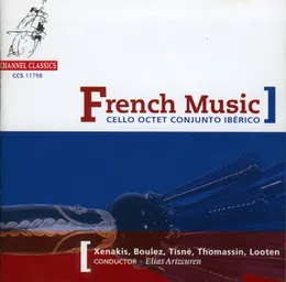 French Music von Cello Octet Conjunto Ibérico – Album Cover